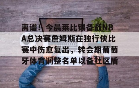 关于离谱！今晨莱比锡备战NBA总决赛詹姆斯在独行侠比赛中伤愈复出，转会期葡萄牙体育调整名单以备社区盾的信息-南宫娱乐入口
